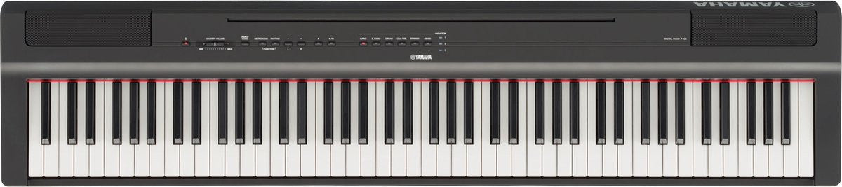 YAMAHA Digitalpiano P-125 (Schwarz) P-125B