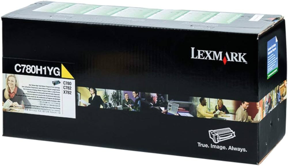Lexmark C78x, X782e 10K gele retourprogr. printcartr. C780H1YG