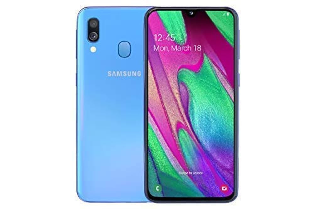 Samsung Galaxy A40 15 cm (5.9") Dual SIM Android 9.0 4G USB Type-C 4 GB 64 GB 3100 mAh Blauw SM-A405BLUE