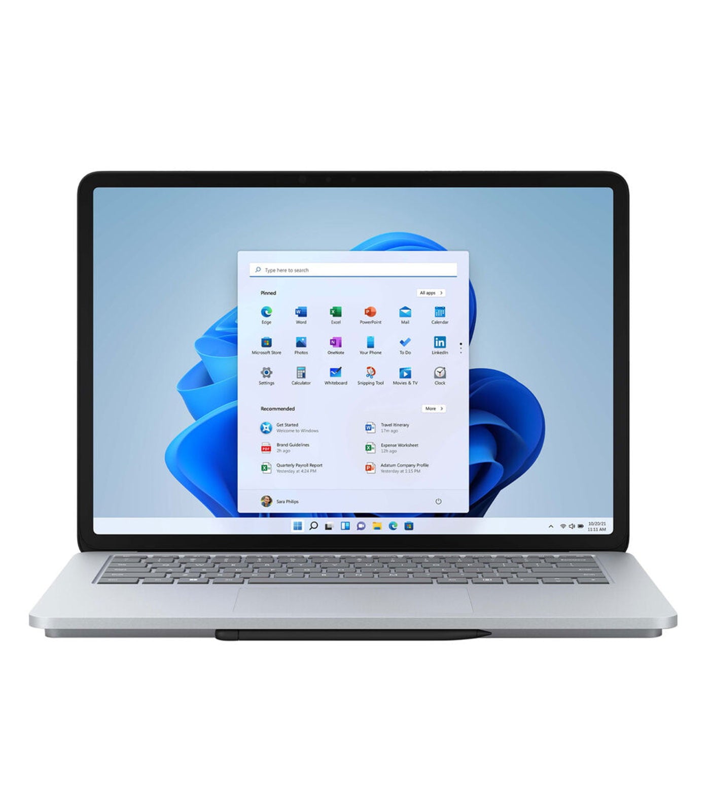 Microsoft Surface Laptop Studio Intel® Core™ i7 i7-11370H Hybrid (2-in-1) 36,6 cm (14.4") Touchscreen WQXGA 32 GB LPDDR4x-SDRAM 2 TB SSD NVIDIA GeForce RTX 3050 Ti Wi-Fi 6 (802.11ax) Windows 11 Home Platin AI2-00001