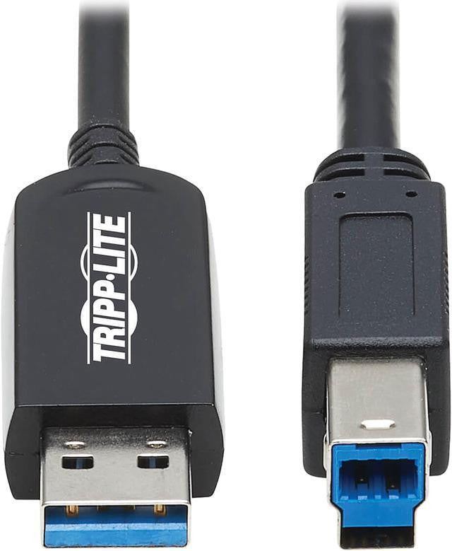 TRIPP-LITE USB 3.2 Gen 1 Plenum-Rated Glasfaser-Aktiv-Optisches Kabel 20MTR U328F-20M