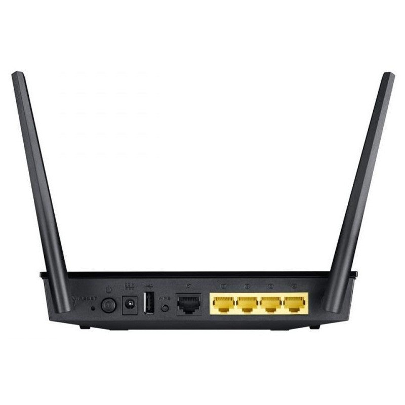 ASUS RT-AC750 draadloze router Fast Ethernet Dual-band (2.4 GHz / 5 GHz) Zwart RT-AC750GF