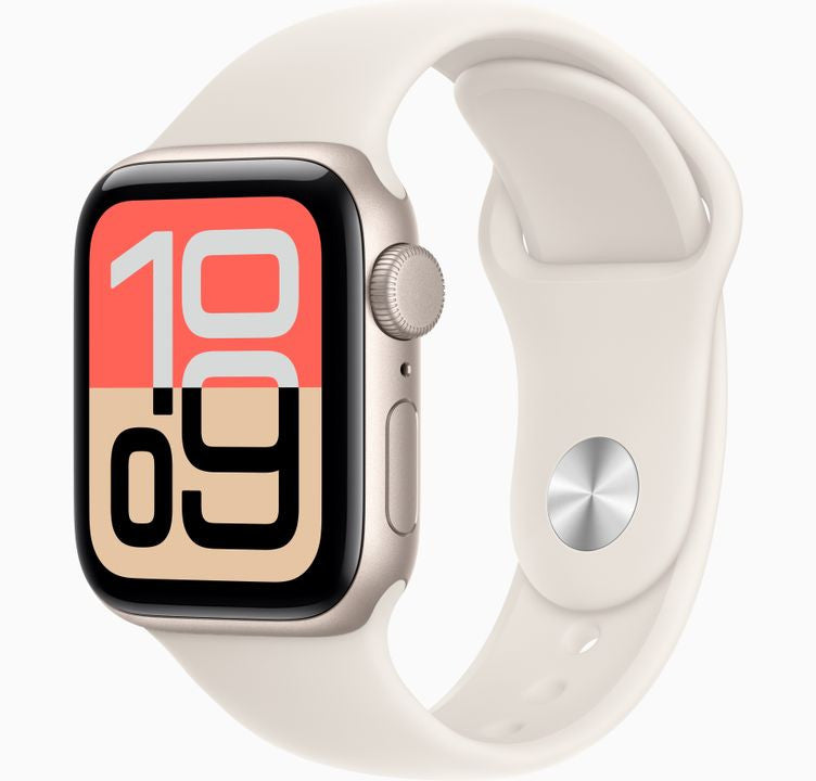 Apple Watch SE OLED 40 mm Digitaal 324 x 394 Pixels Touchscreen Beige Wifi GPS MR9U3QF/A