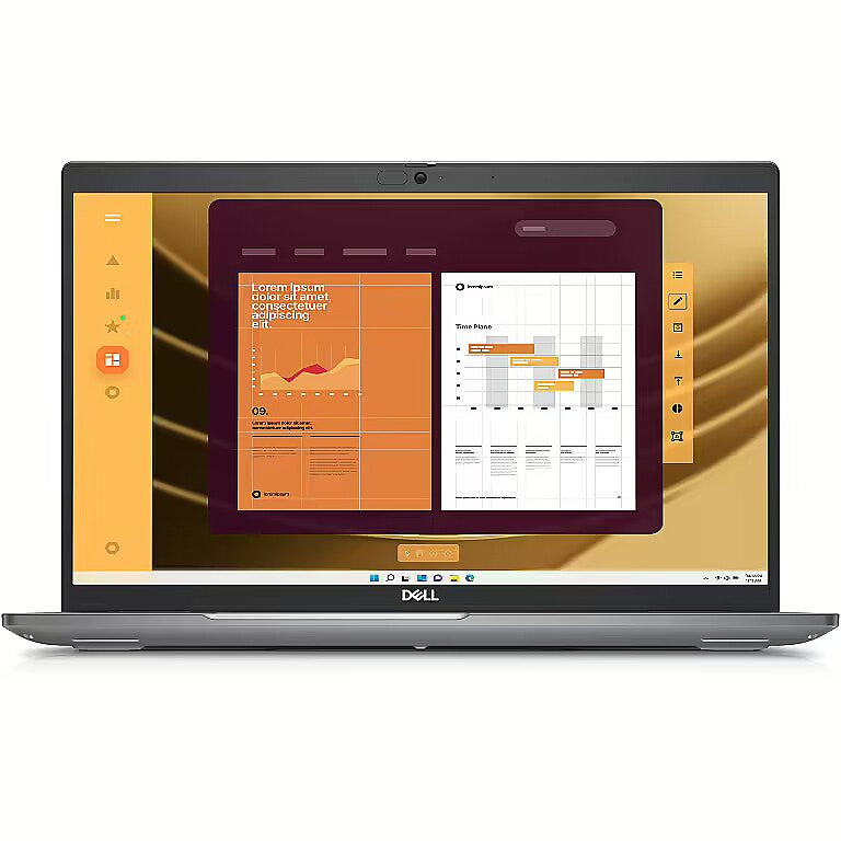 DELL Latitude 5550 Intel Core Ultra 5 125U Laptop 39,6 cm (15.6") Full HD 16 GB DDR5-SDRAM 512 GB SSD Wi-Fi 6E (802.11ax) Windows 11 Pro Französisch Grau TVF4T