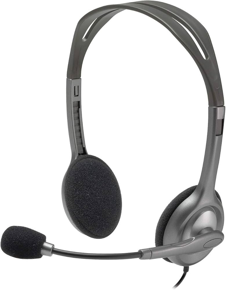 Logitech 981-000593 hoofdtelefoon/headset Bedraad Hoofdband Kantoor/callcenter Zwart 981-000593