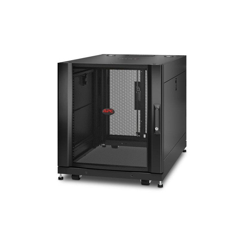 APC NetShelter SX, Server Rack Enclosure, 12U, Black, 658H x 600W x 900D mm AR3003