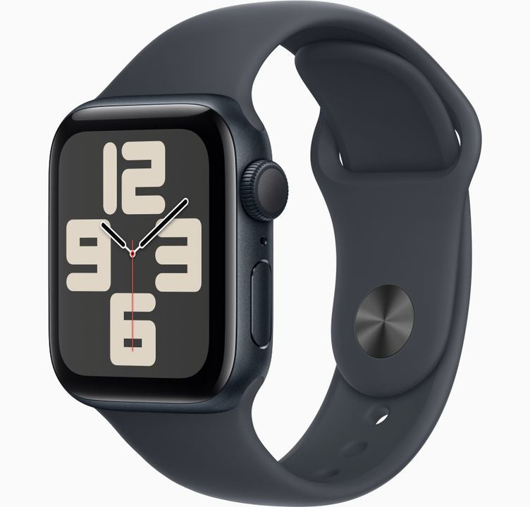 Apple Watch SE OLED 40 mm Digitaal 324 x 394 Pixels Touchscreen Zwart Wifi GPS MR9X3QF/A