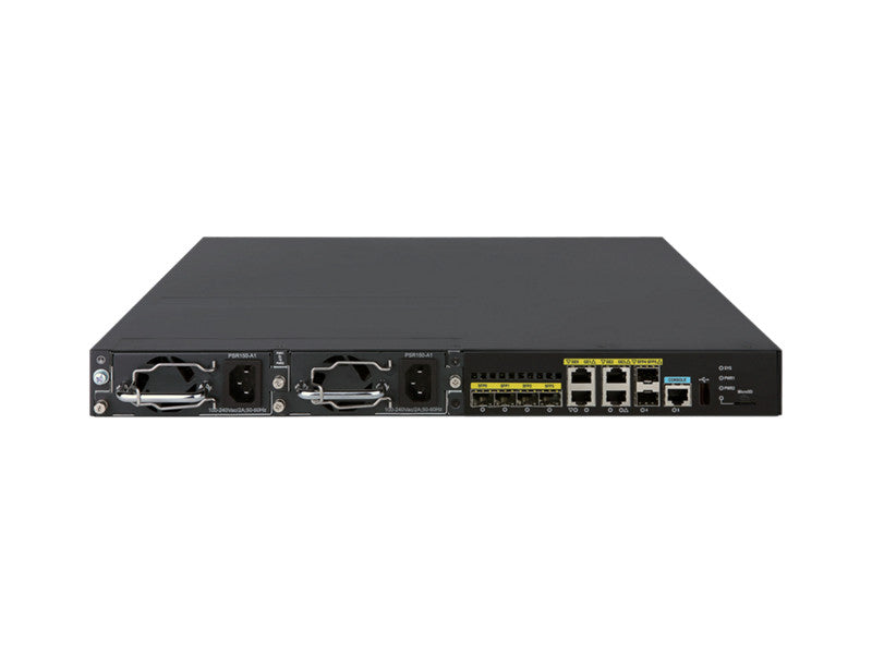 HPE Networking MSR3620-DP Router bedrade router Gigabit Ethernet Zwart JM044A