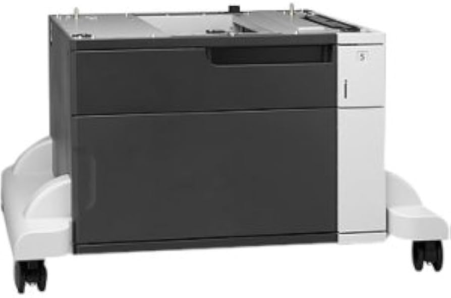 HP LaserJet 1x500-sheet Lader mit Schrank und Unterstand CF243A