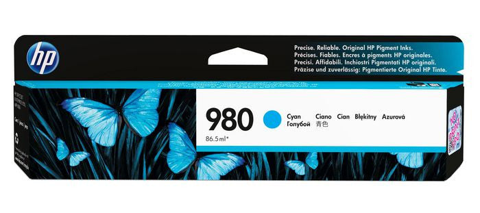 HP 980 Cyan Original Druckerpatrone D8J07A