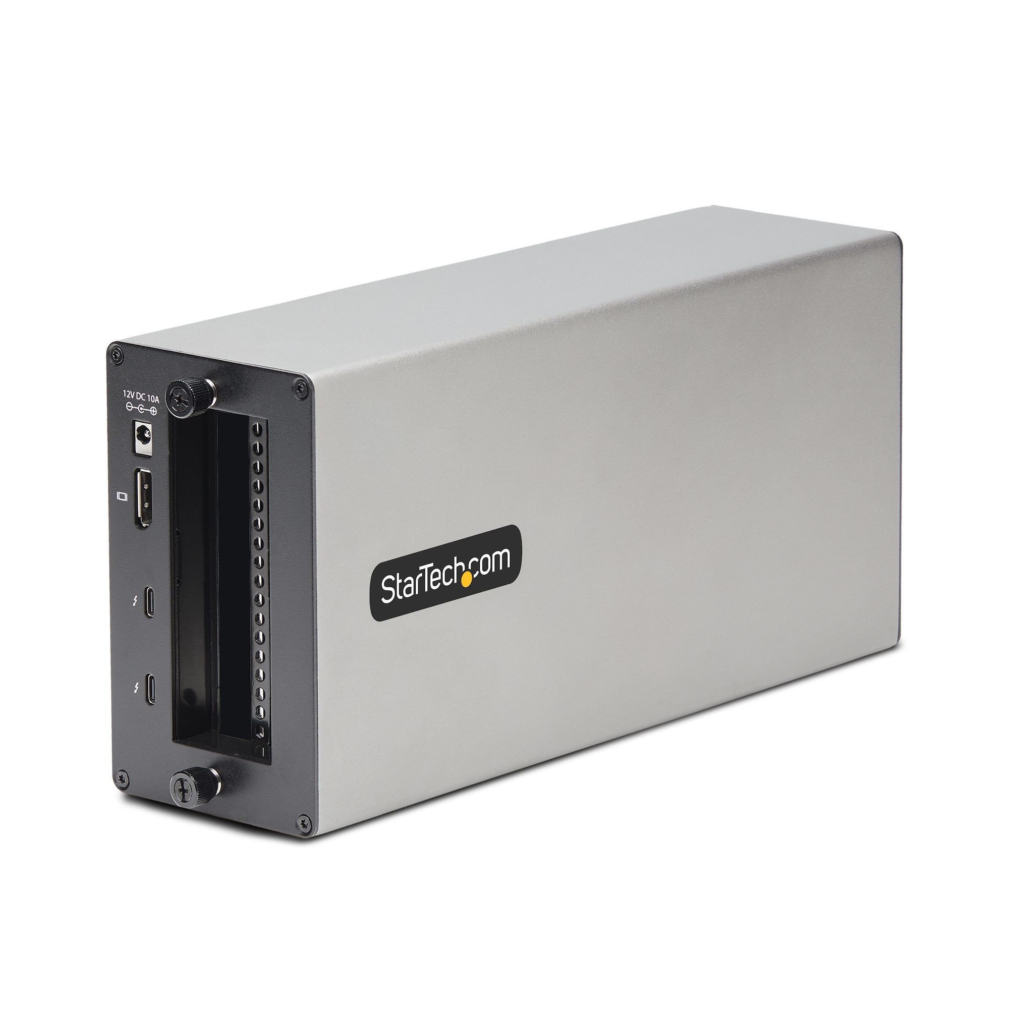 StarTech.com Thunderbolt 3 PCIe Expansion Chassis, External Enclosure W/Dual PCI Express Slots, PCIe Box for Laptops/Desktops/All-In-Ones, 8K/4K Output Via TB3/DP 1.4 Ports, For Video Capture/Fiber/Ethernet Cards - TAA 2TBT3-PCIE-ENCLOSURE