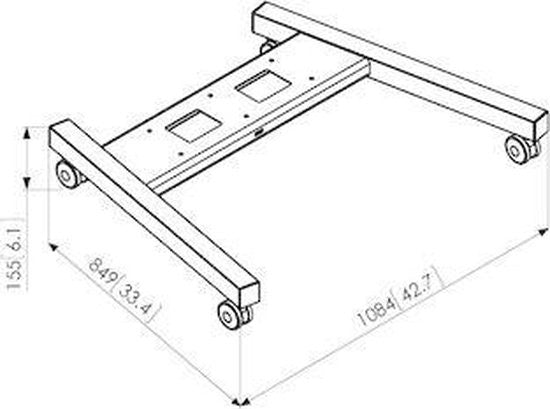 VOGEL'S PFT 8530B Wagenrahmen ausstellen 7328530