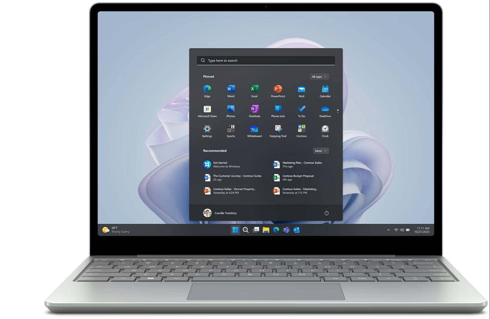 MICROSOFT Surface Go 3 i5-1235U 8 GB 128 GB QWERTY UK XJD-00003