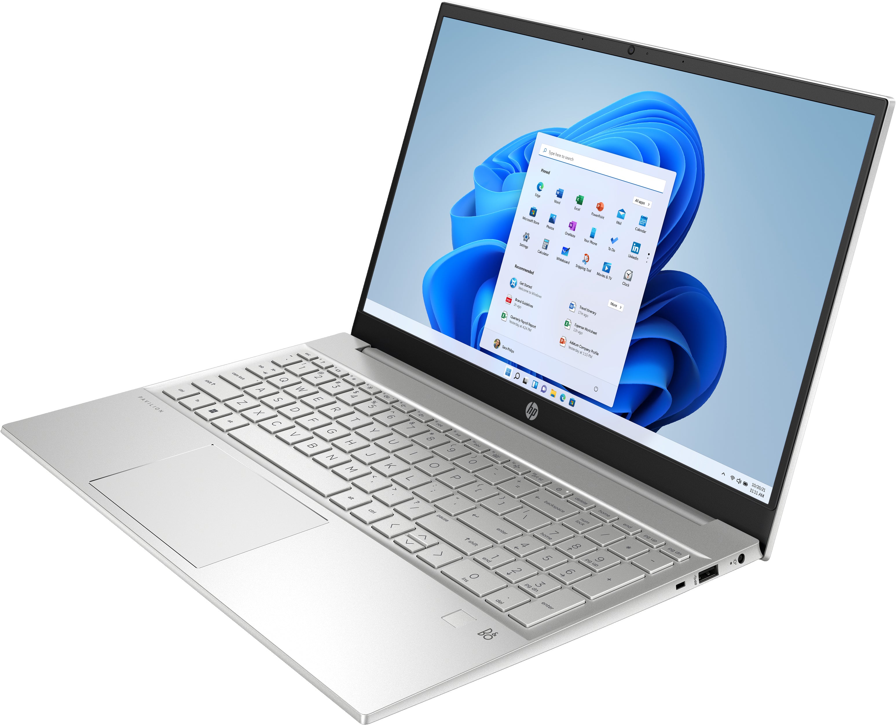 HP Pavilion 15 i5-1235U 16GB 512GB W11H QWERTY US 6E1R7EA#ABH