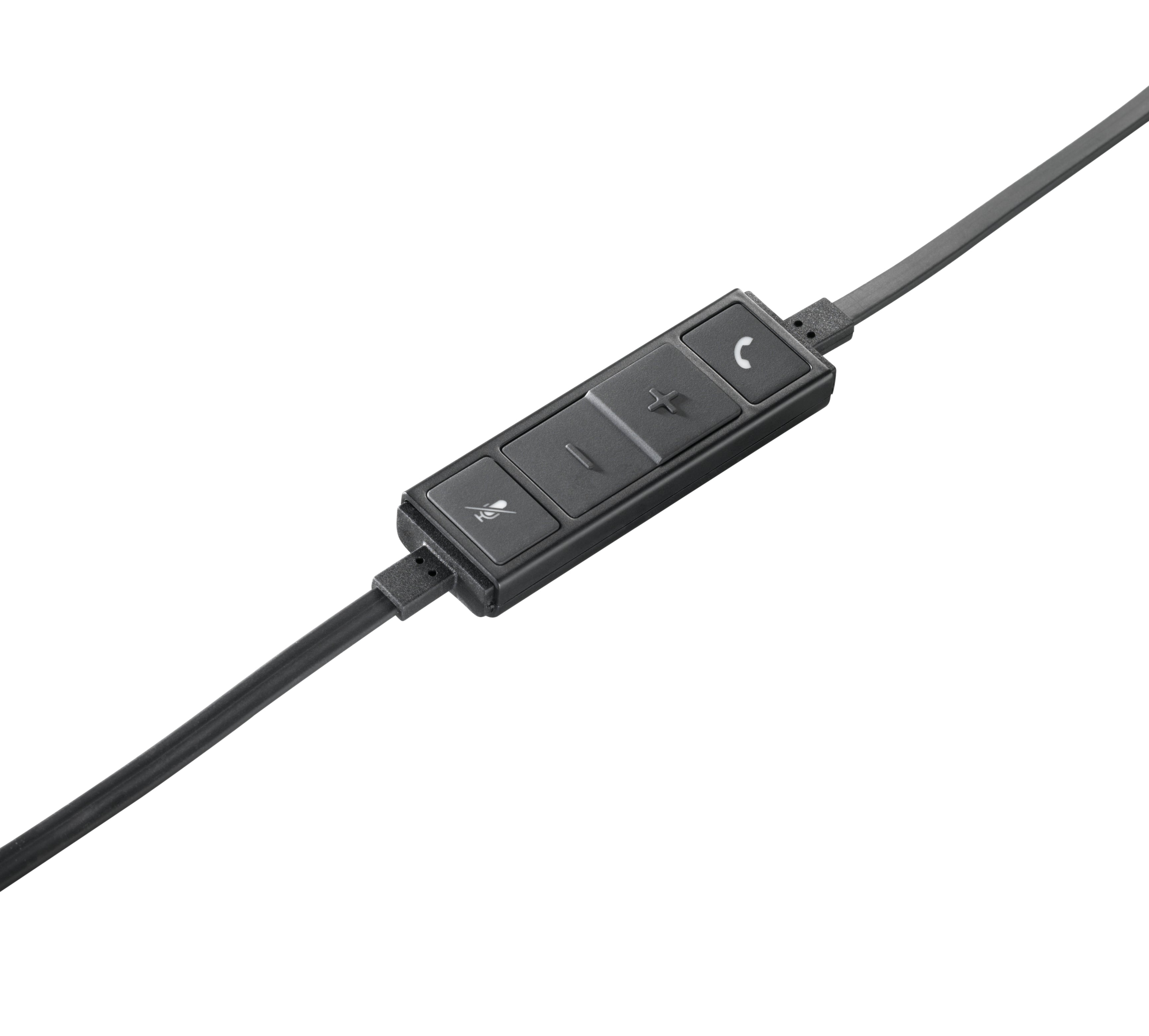 Logitech 981-000519 hoofdtelefoon/headset Bedraad Hoofdband Kantoor/callcenter USB Type-A Zwart, Zilver