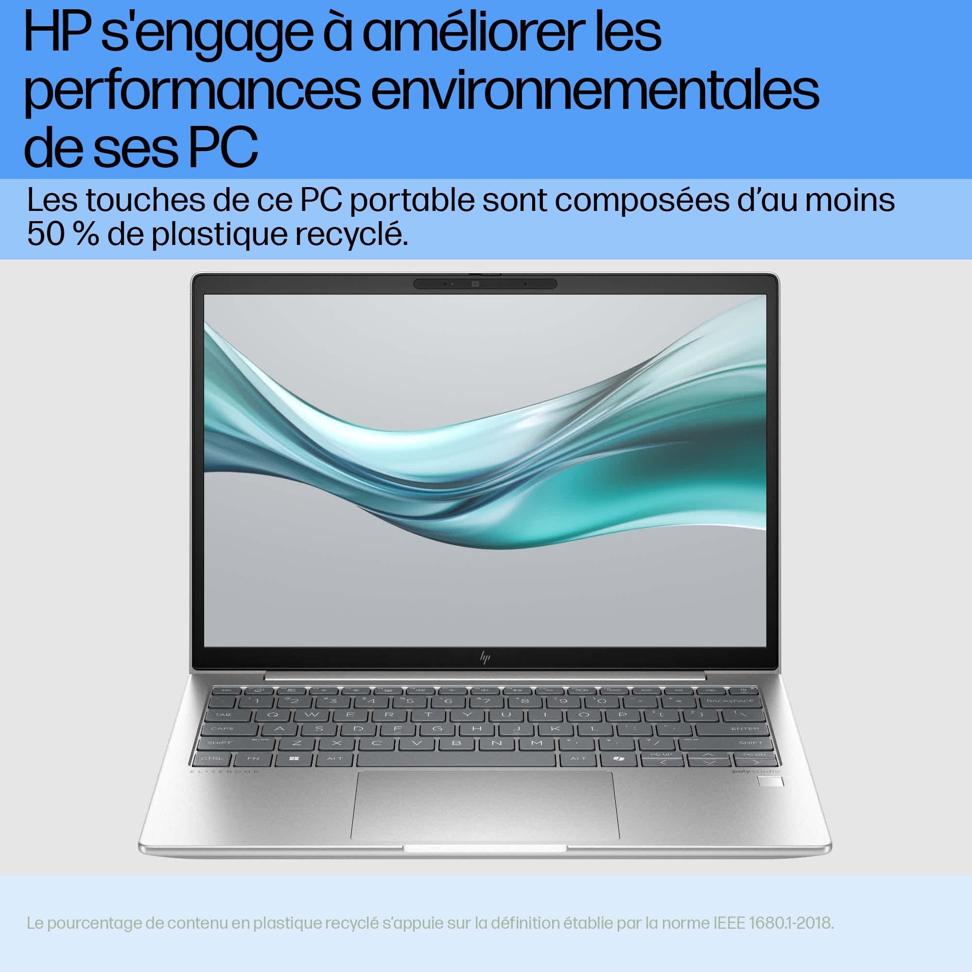 HP EliteBook G11 Intel Core Ultra 5 125U Laptop 35,6 cm (14") WUXGA 16 GB DDR5-SDRAM 512 GB SSD Wi-Fi 6E (802.11ax) Windows 11 Pro AI PC Silber