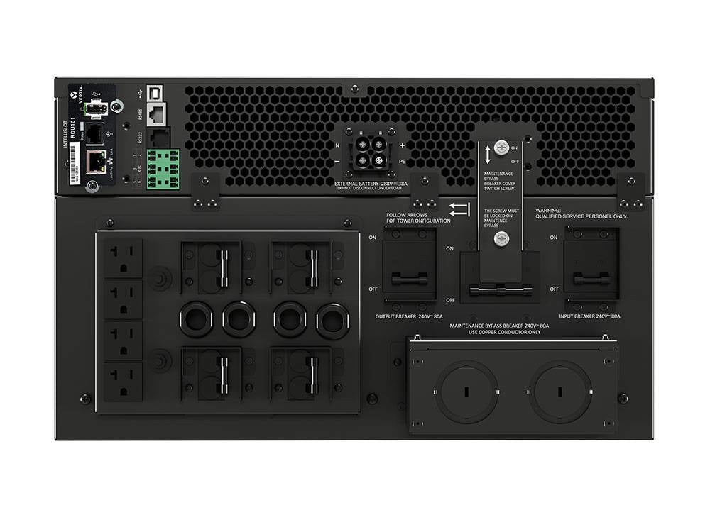 Vertiv Liebert GXT5 USV – 8000 VA/8000 W 230 V | Rack-/Tower-Montage | Energy Star |