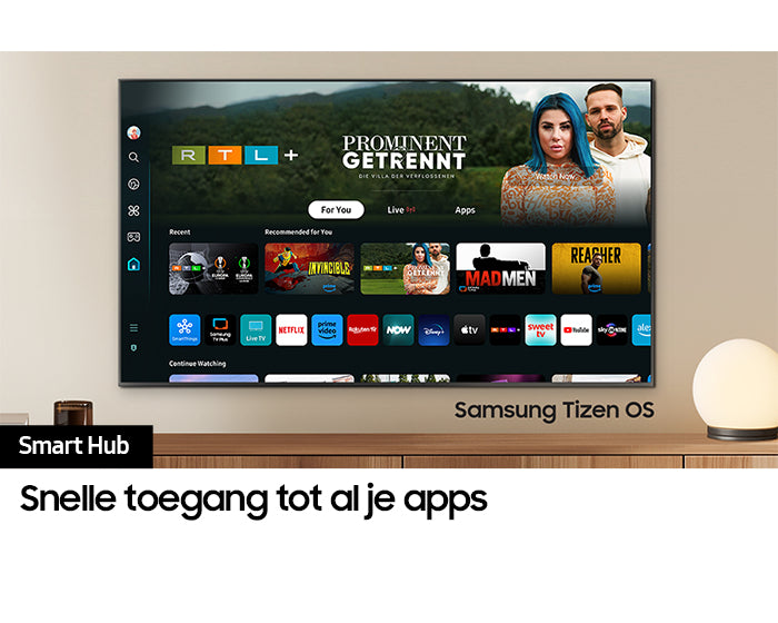 Samsung QE65Q77DAT 165,1 cm (65") 4K Ultra HD Smart-TV WLAN Titan QE65Q77DATXXN