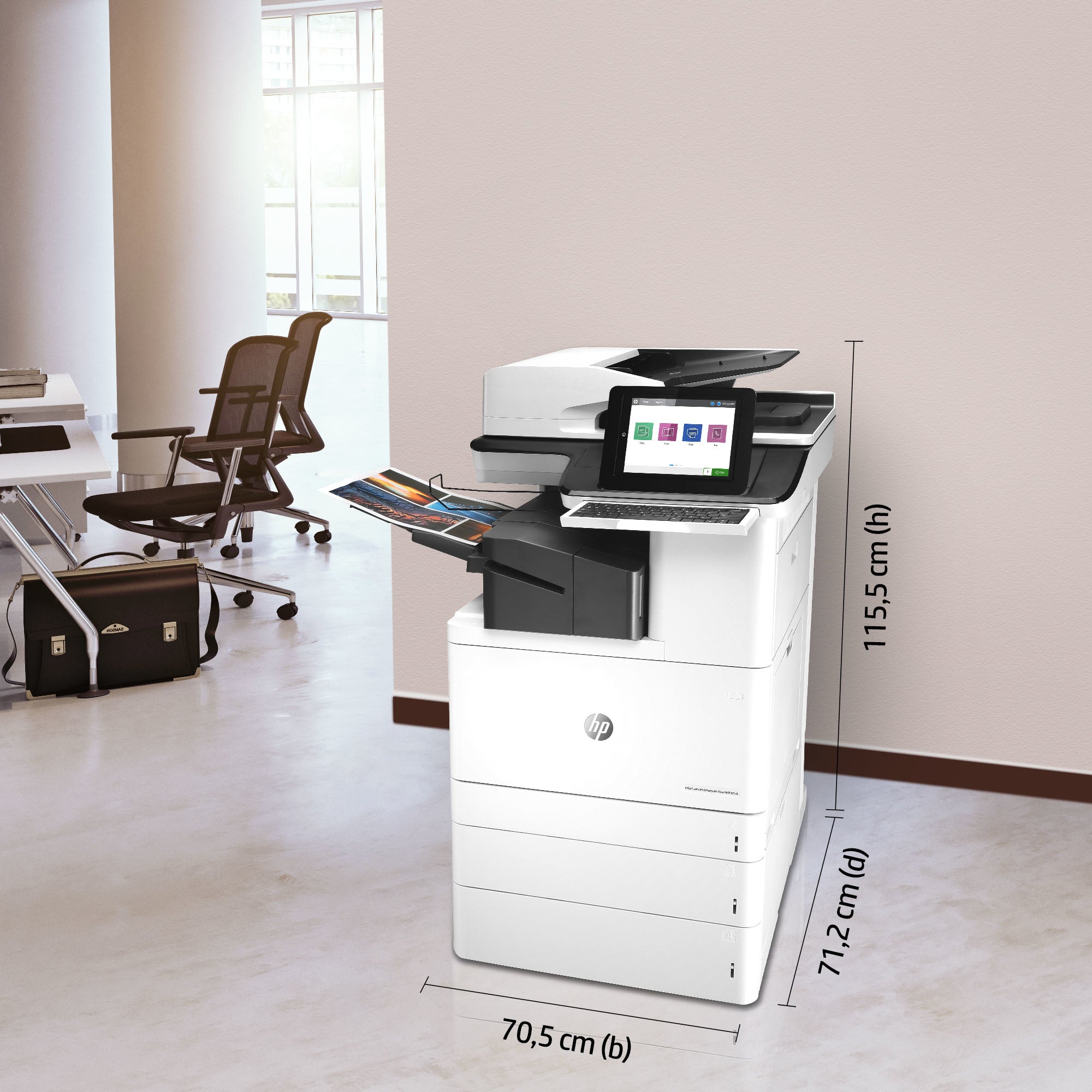 HP Color LaserJet Enterp Flow MFP M776ZS T3U56A#B19