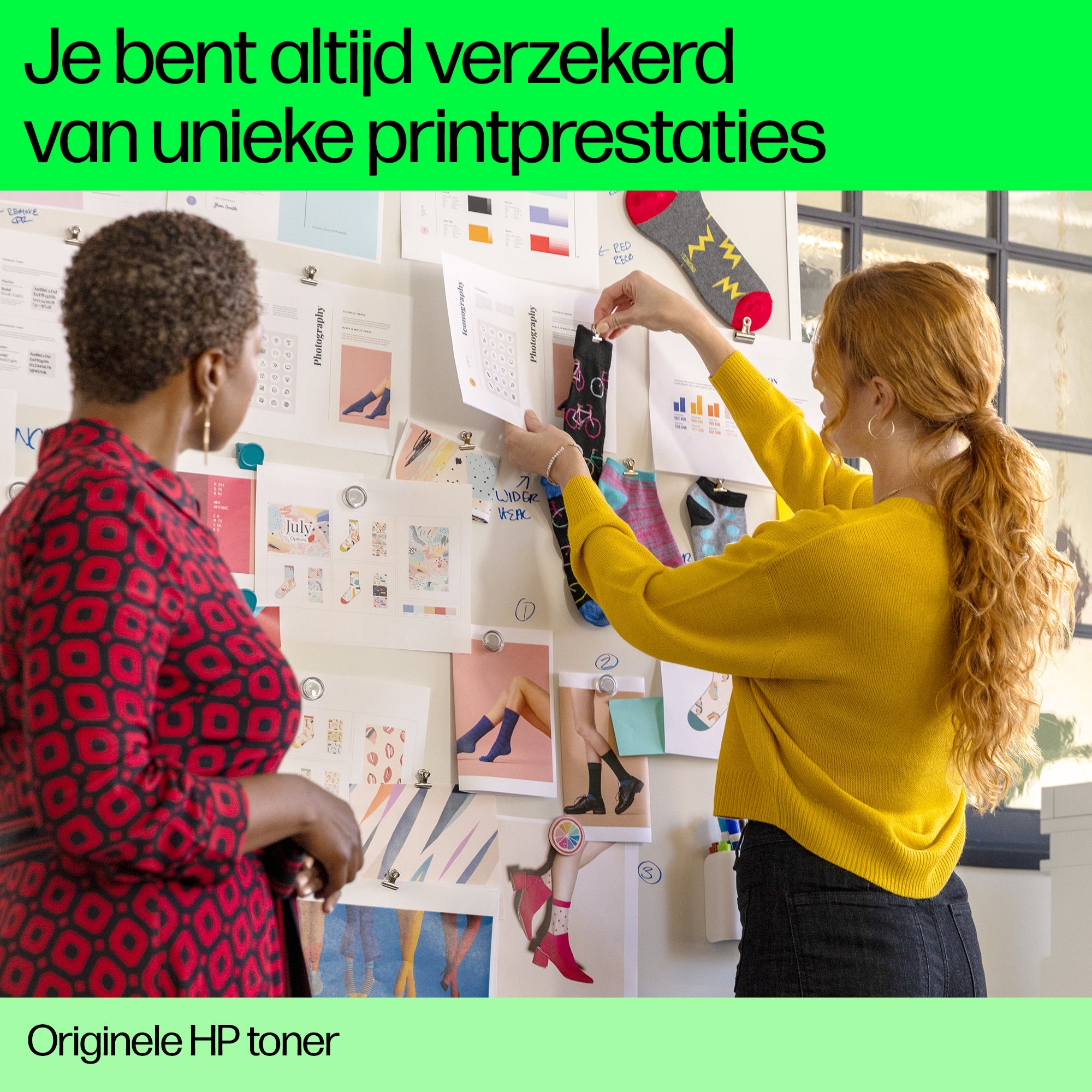 HP Originele 655A gele LaserJet tonercartridge