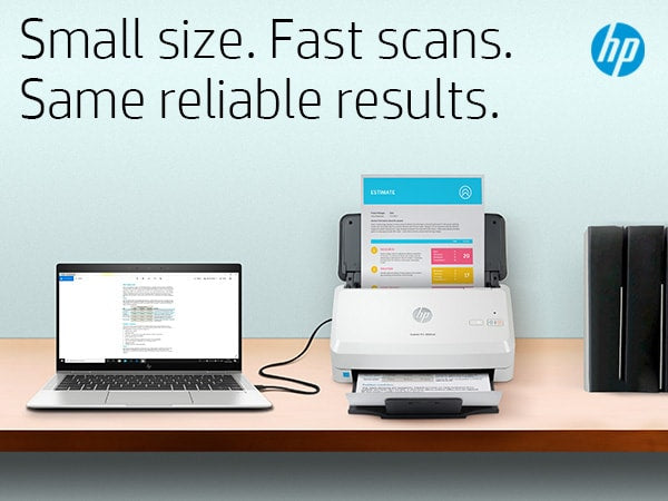 HP Scanjet Pro 3000 s4 Scanner mit Vorlageneinzug 600 x 600 DPI A4 Schwarz, Weiß