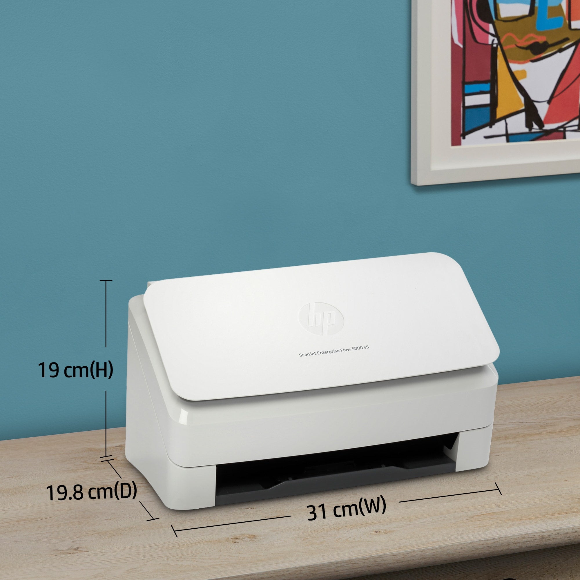HP Scanjet Enterprise Flow 5000 s5 Scanner mit Vorlageneinzug 600 x 600 DPI A4 Weiß