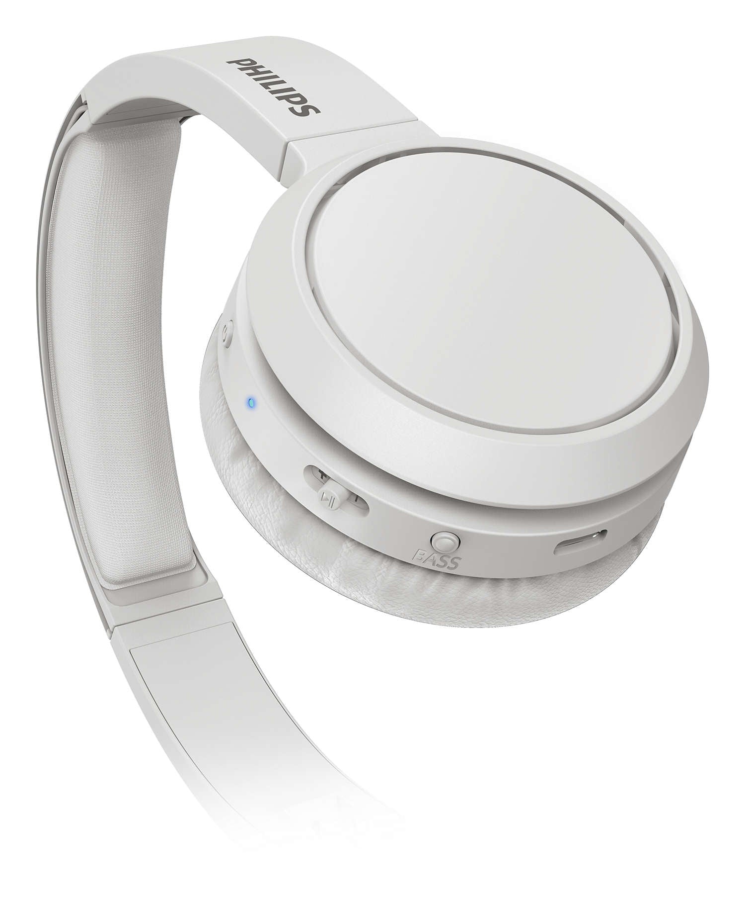 Philips 4000 series TAH4205WT/00 Kopfhörer & Headset Kabellos Kopfband Anrufe/Musik USB Typ-C Bluetooth Weiß