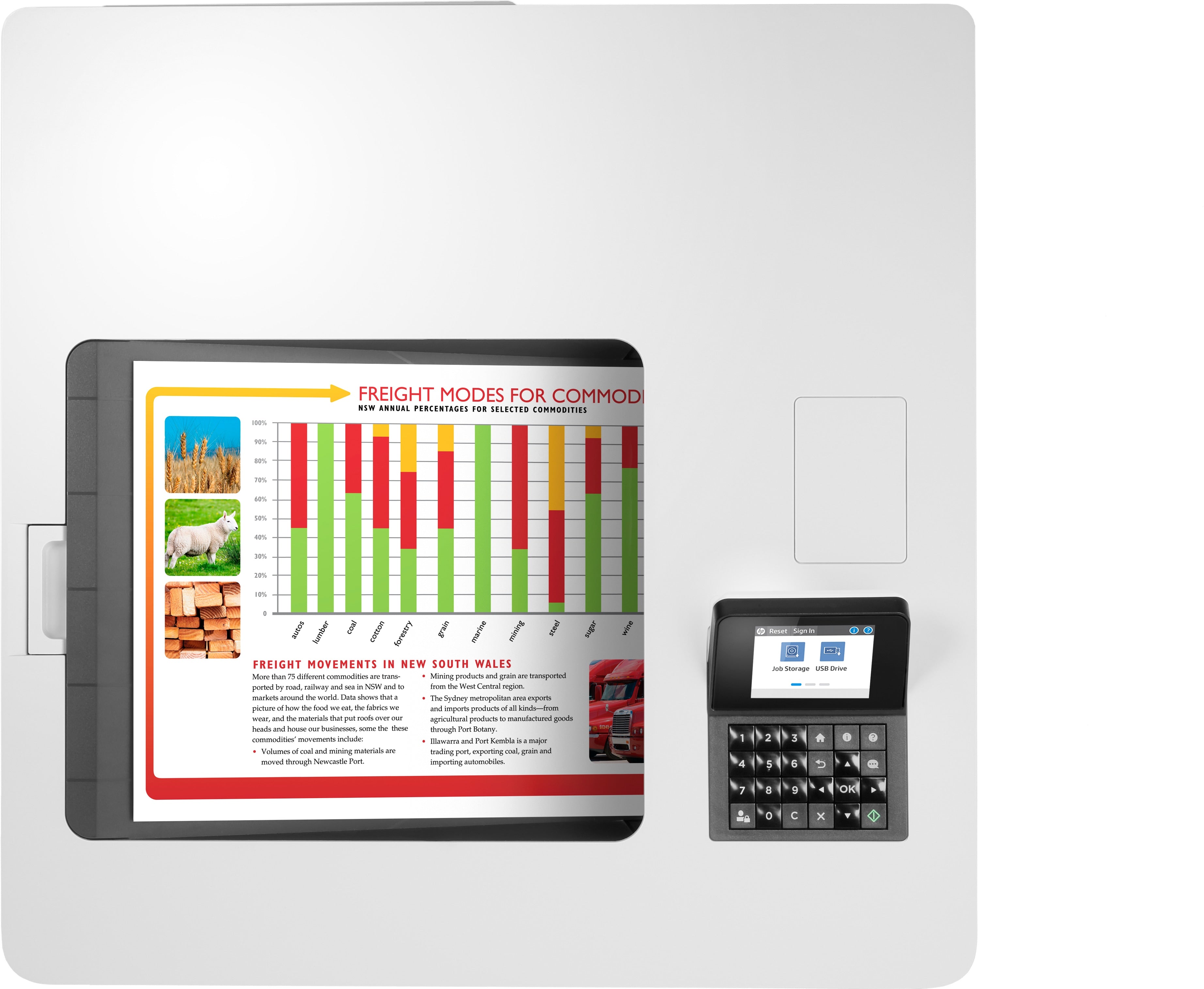 HP Color LaserJet Enterprise M554dn Drucker, Color, Drucker für Drucken, USB-Druck über Vorderseite; Beidseitiger Druck