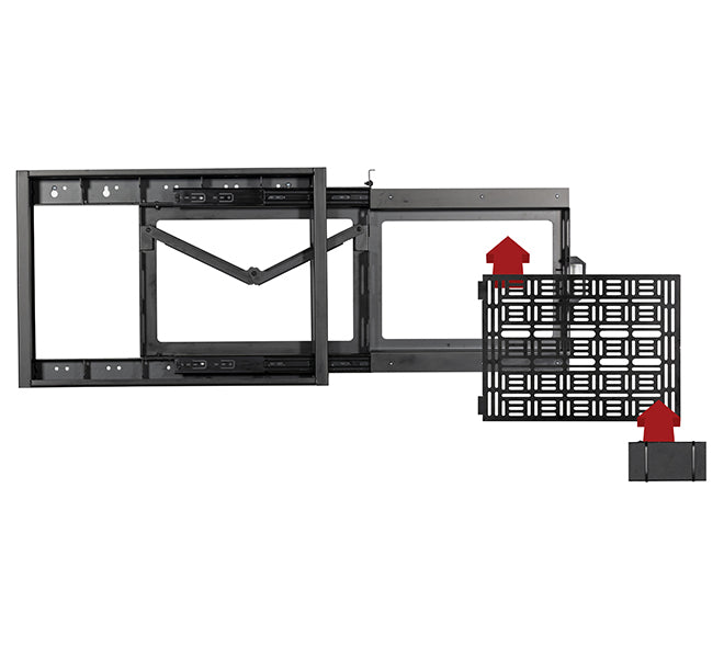 B-Tech BT7883 177,8 cm (70") Schwarz