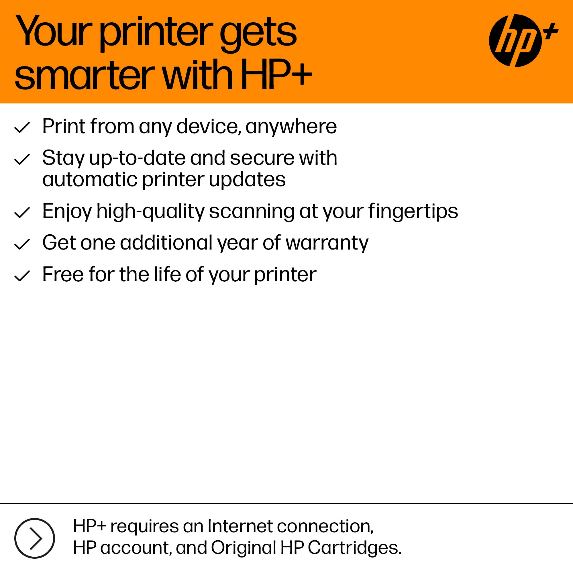 HP OfficeJet Pro 8125e Wireless All-in-One Color Printer, Instant Ink; Two-sided printing 405U8B#687