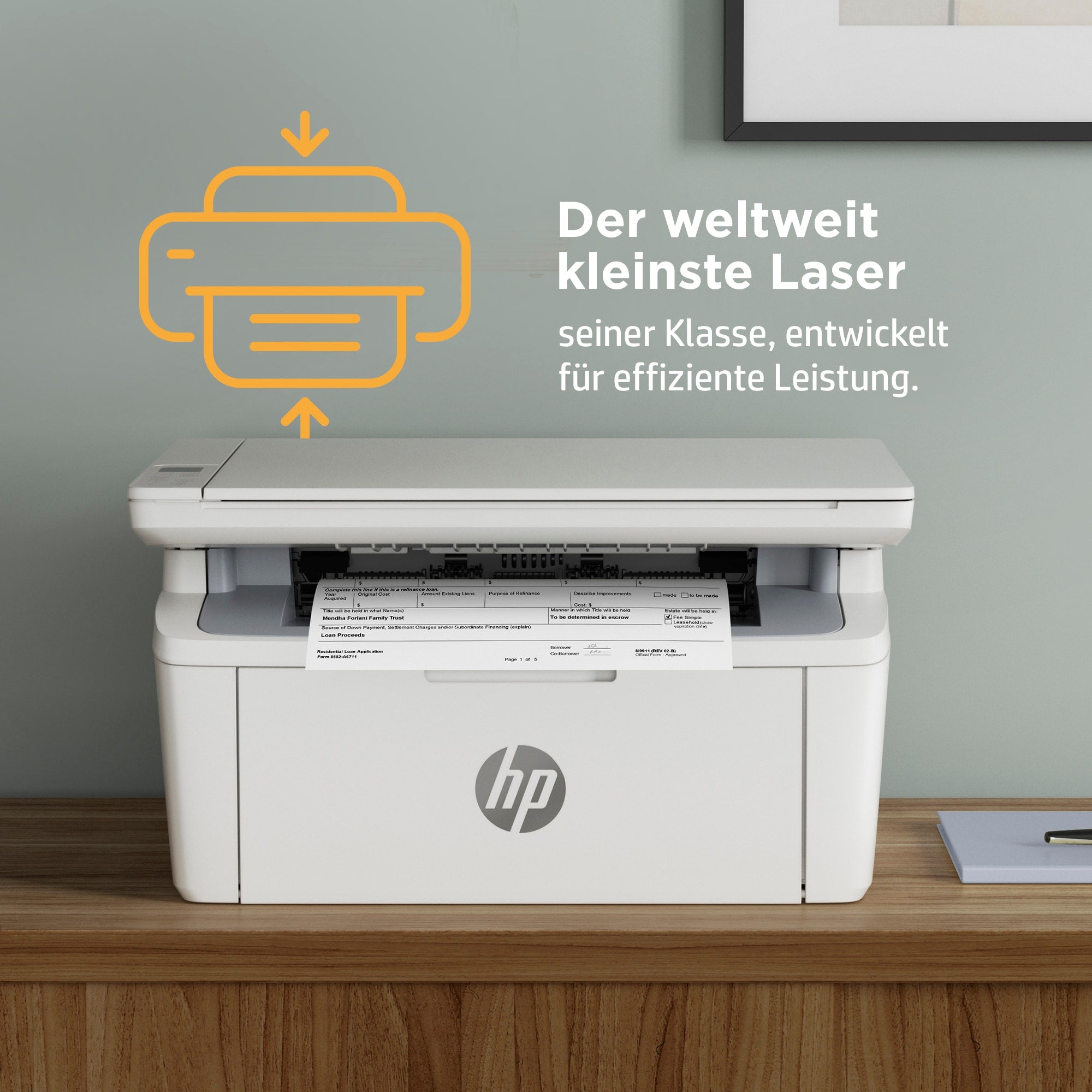 HP LaserJet MFP M140w Printer, Black and white, Printer for Small office, Print, copy, scan, Scan to email; Scan to PDF; Compact Size 7MD72F#B19