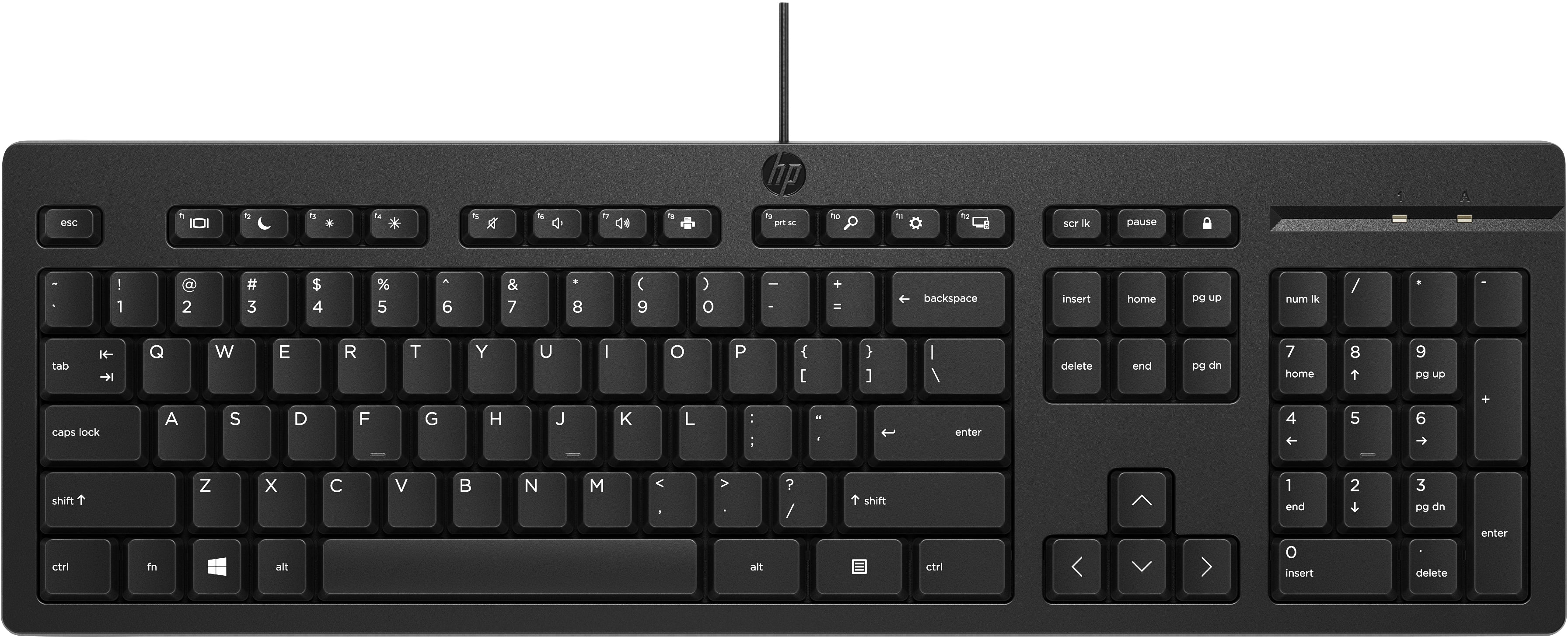 HP 125 toetsenbord QWERTY intl (USB bedraad) M27527-L31