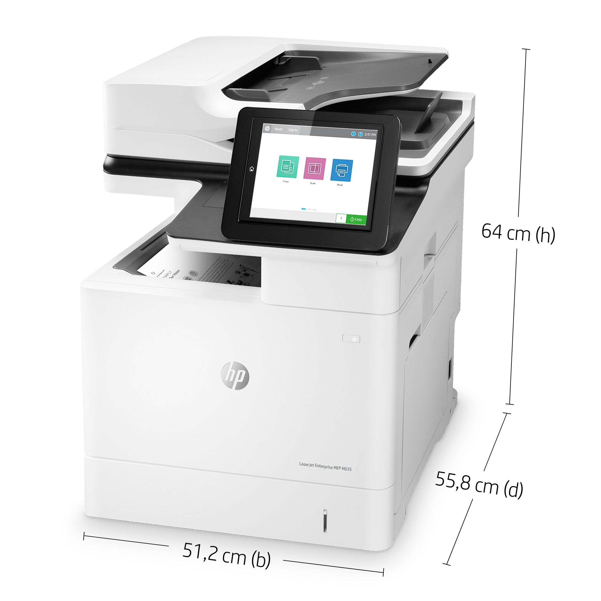 HP LaserJet Enterprise M635h MFP