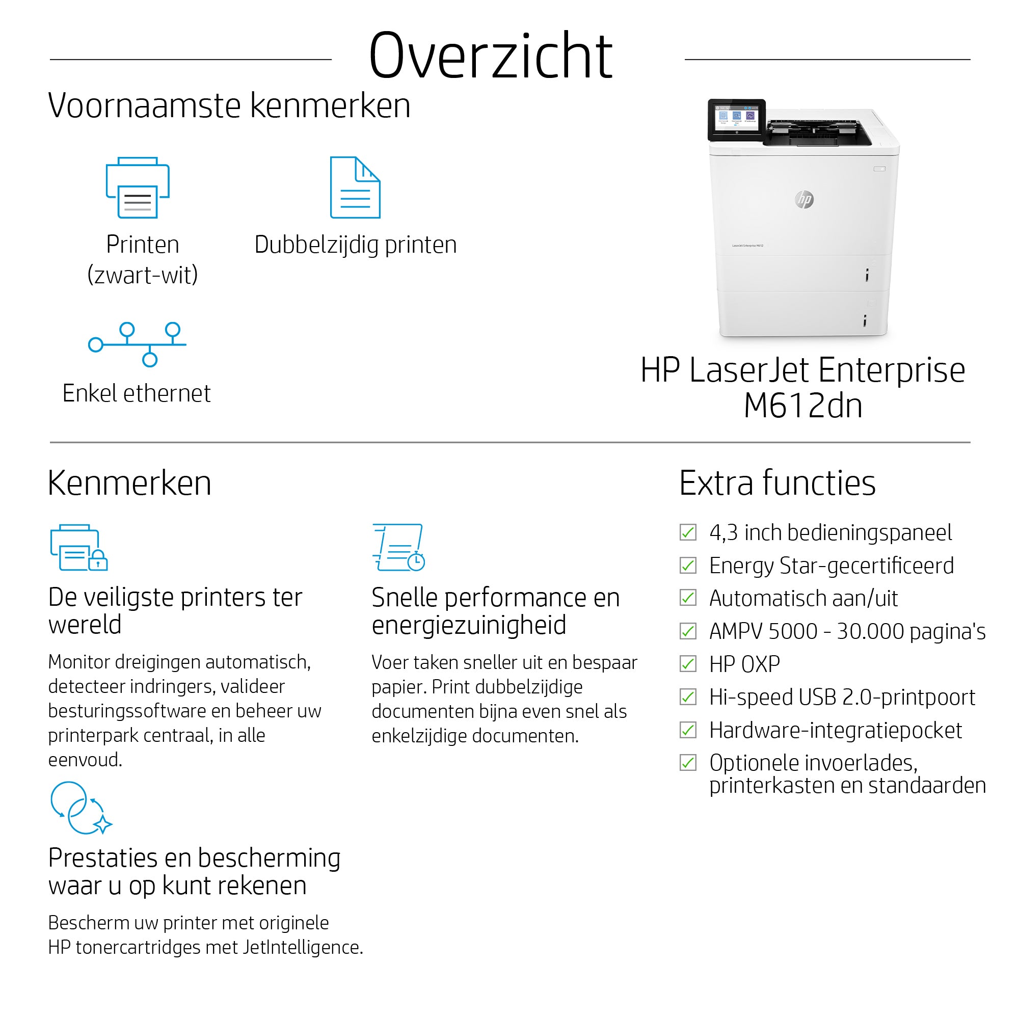 HP LaserJet Enterprise M612dn
