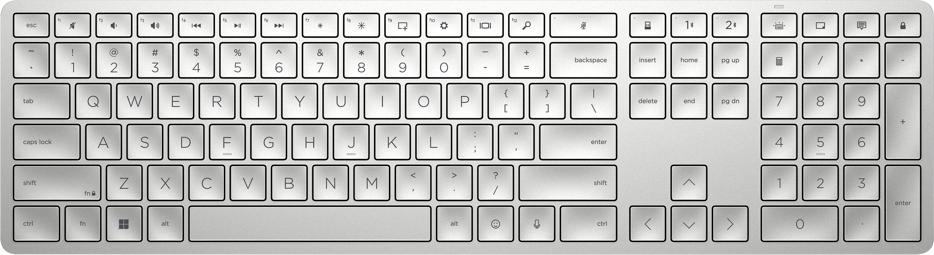 HP 970 Programmierbare Wireless-Tastatur