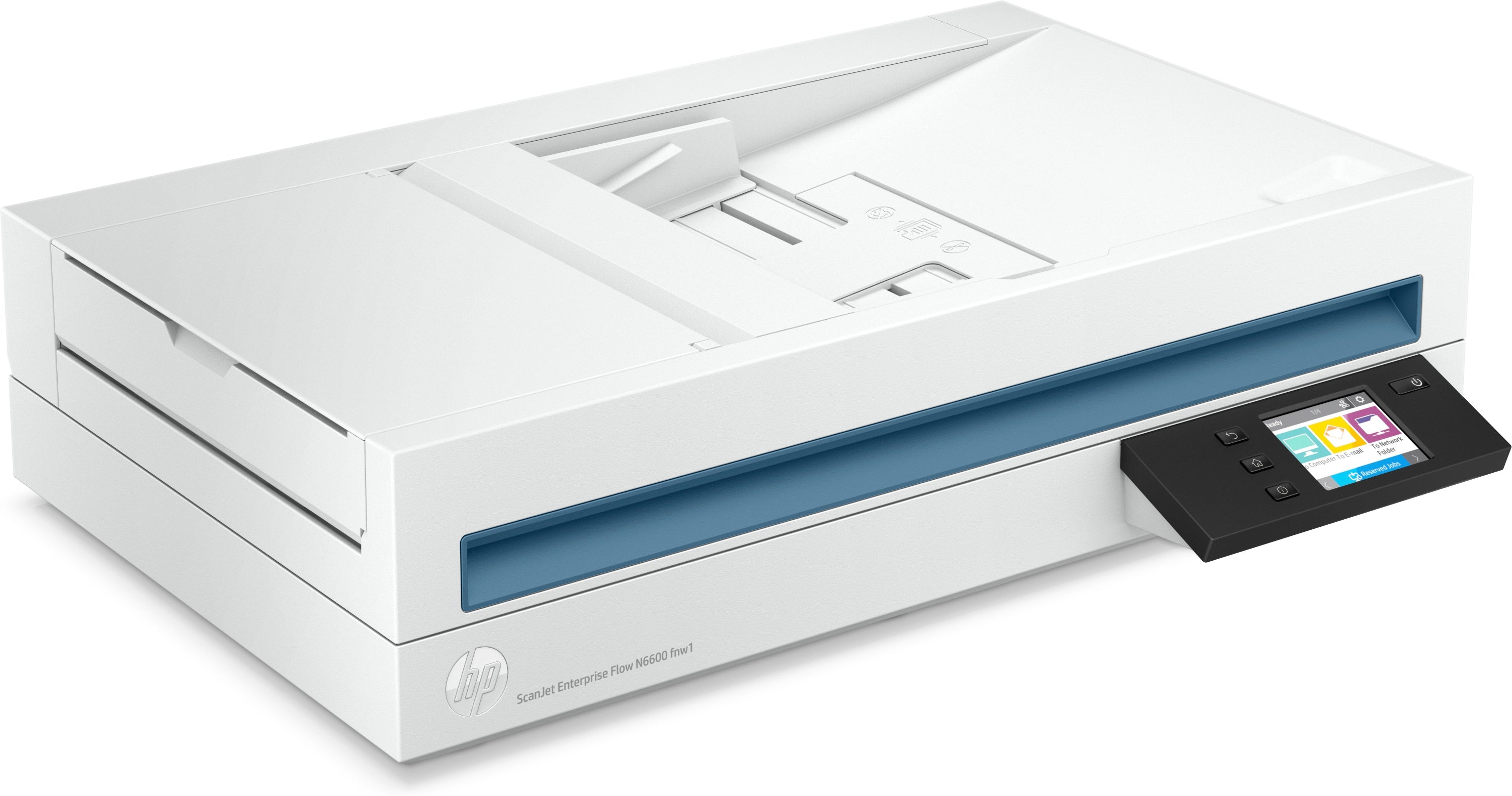 HP Scanjet Enterprise Flow N6600 fnw1 Flachbett- & ADF-Scanner 1200 x 1200 DPI A4 Weiß