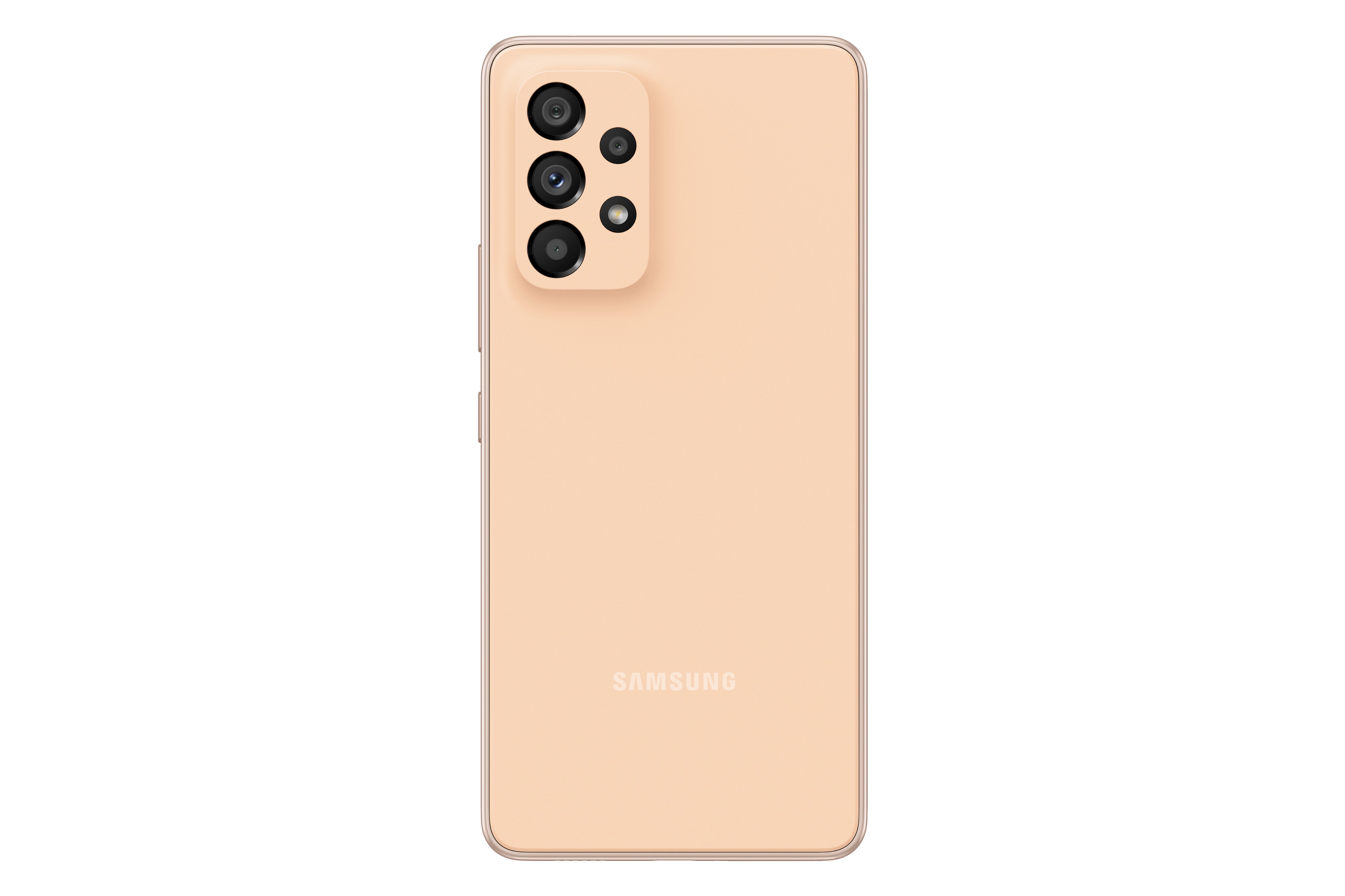 Samsung Galaxy A53 5G SM-A536B 16.5 cm (6.5") Hybrid Dual SIM Android 12 USB Type-C 6 GB 128 GB 5000 mAh Peach SM-A536BZONEUB