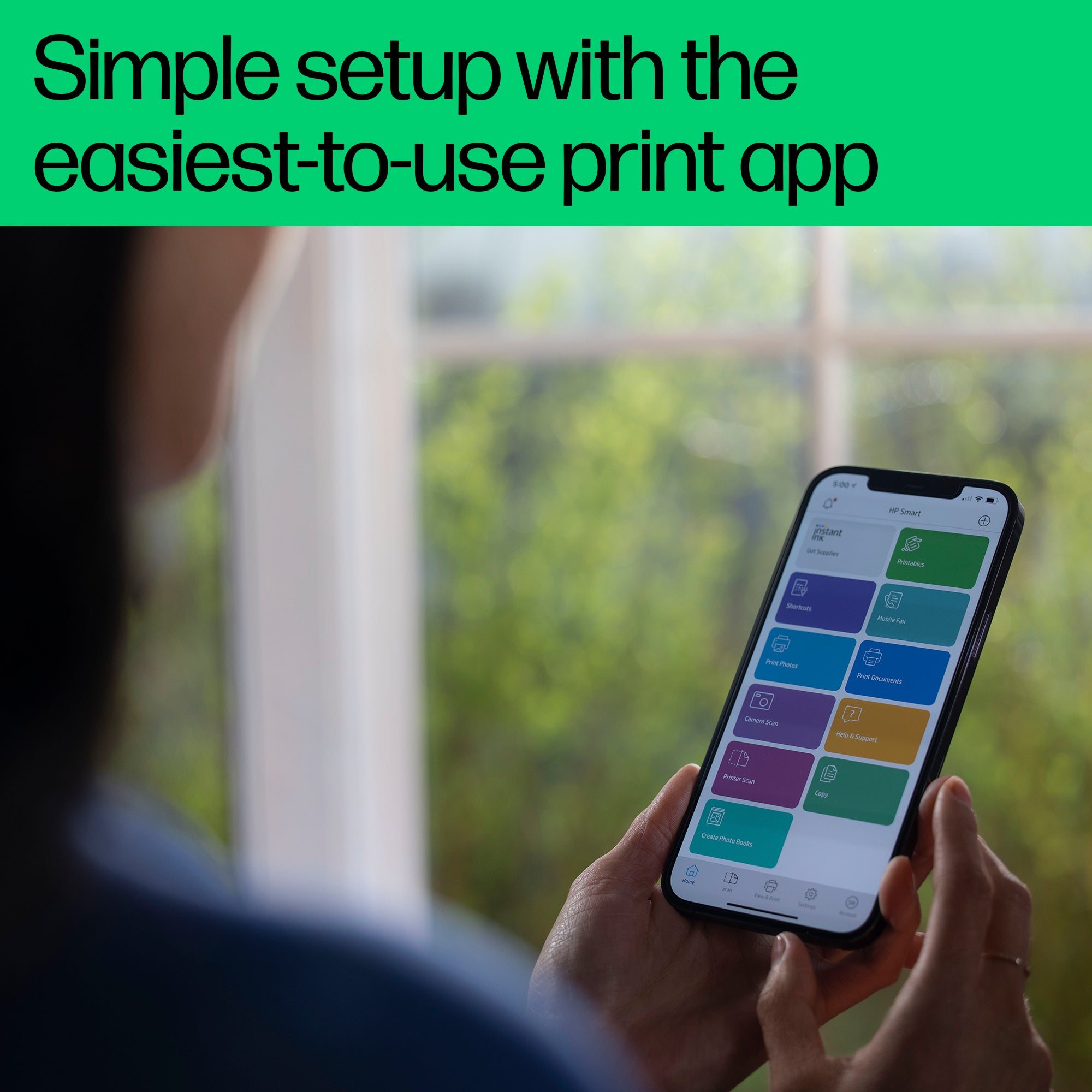 HP DeskJet 2821e Wireless All-in-One Color Printer, Instant Ink; Copier, Scanner 588Q2B#629