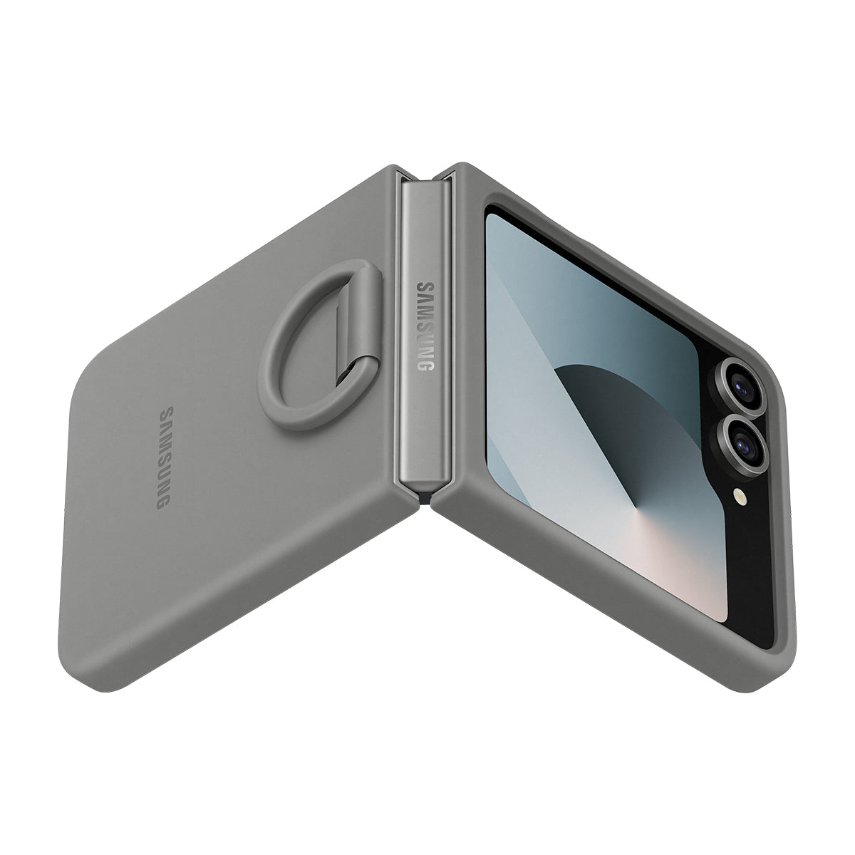 Samsung EF-PF741TJEGWW mobile phone cases 17 cm (6.7") Cover Gray