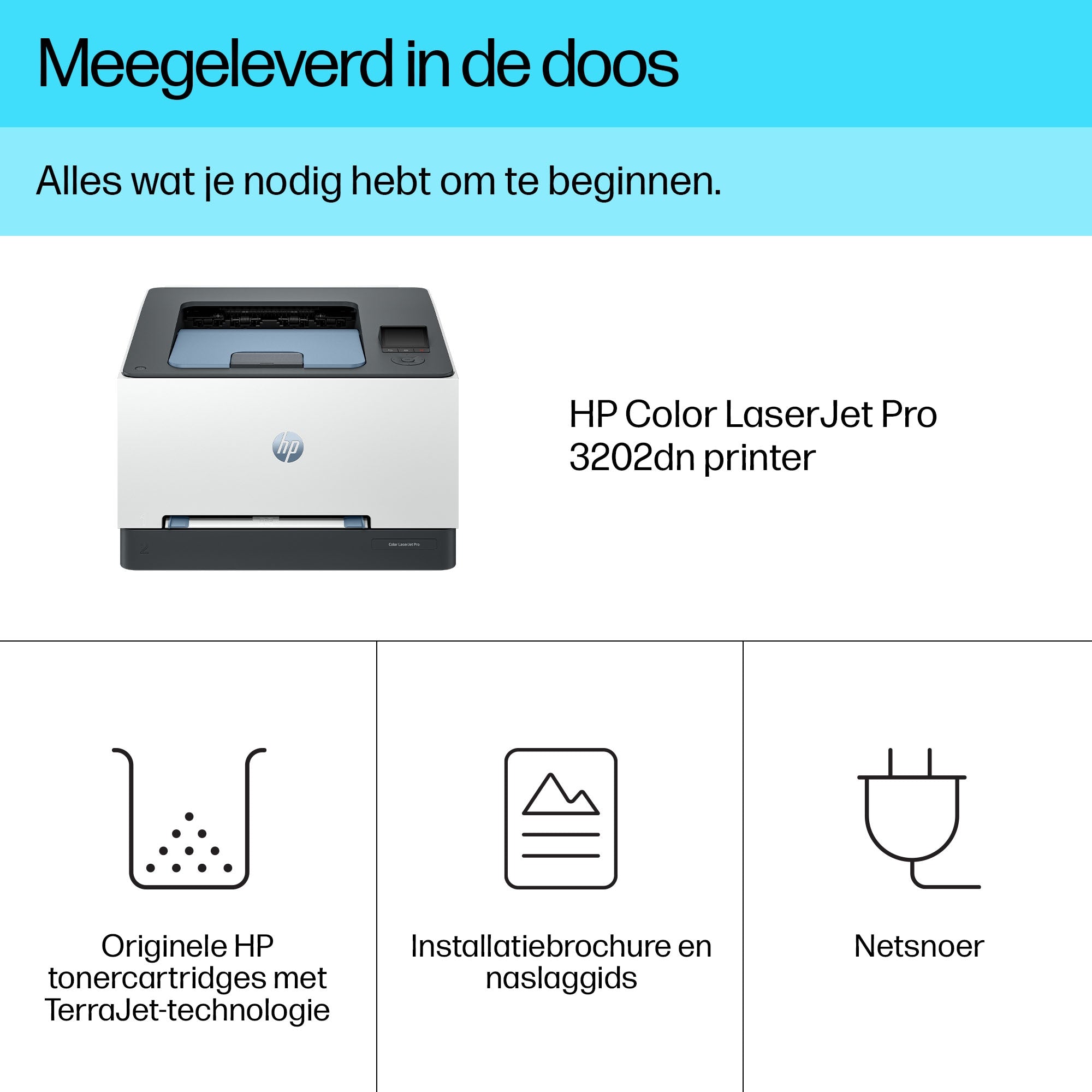 HP Colors LaserJet Pro 3202DN Printer: EUR 8D7L0A#B19