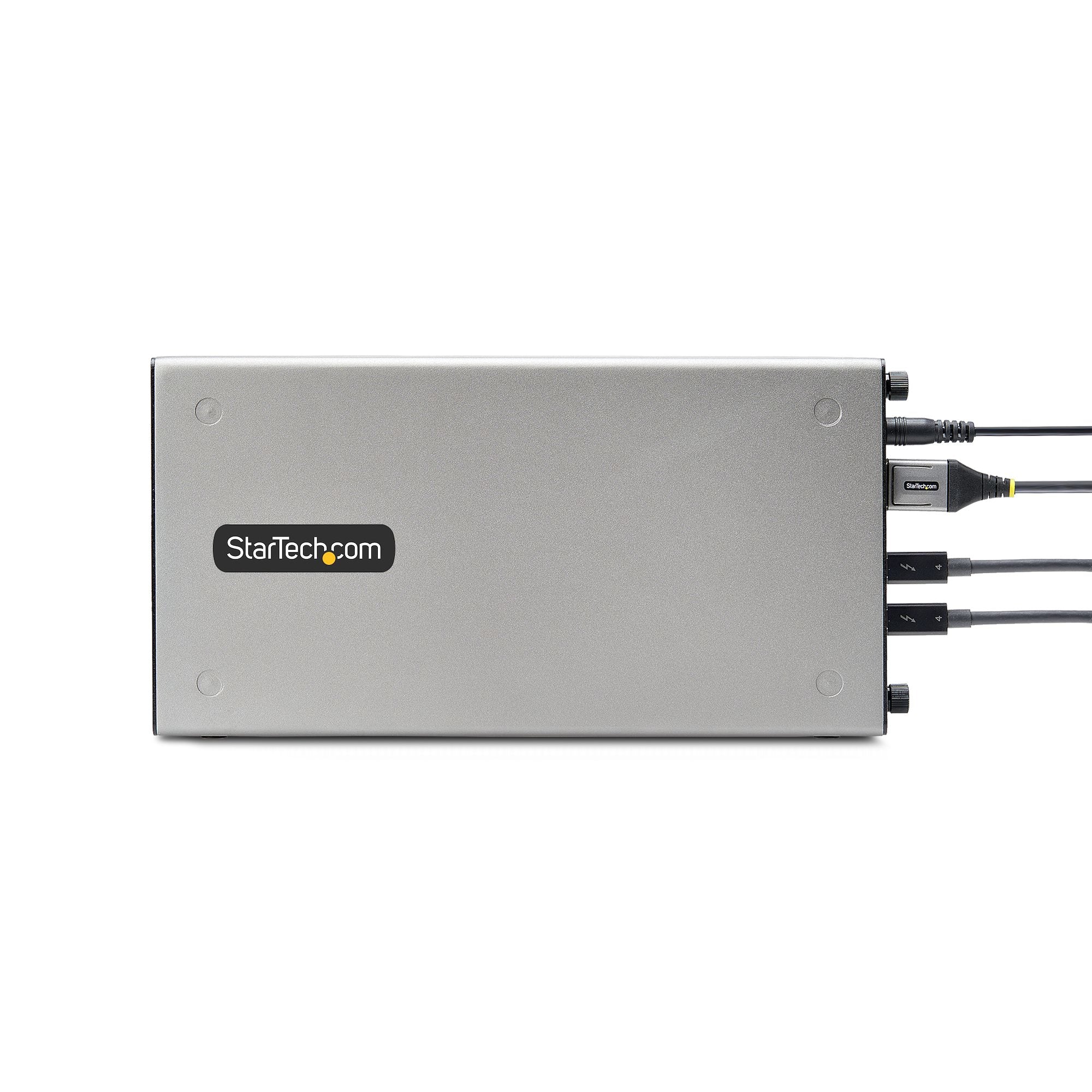 Startech.com Thunderbolt 3 PCIE Box, External Housing With Two PCI Express Slots, PCIE Expansion Chassis For Laptops/Desktops/All-in-OONES, 8K/4K OUTPUT VIA TB3/DP 1.4 Ports, For Video Capture/Fiber Fiber Cards