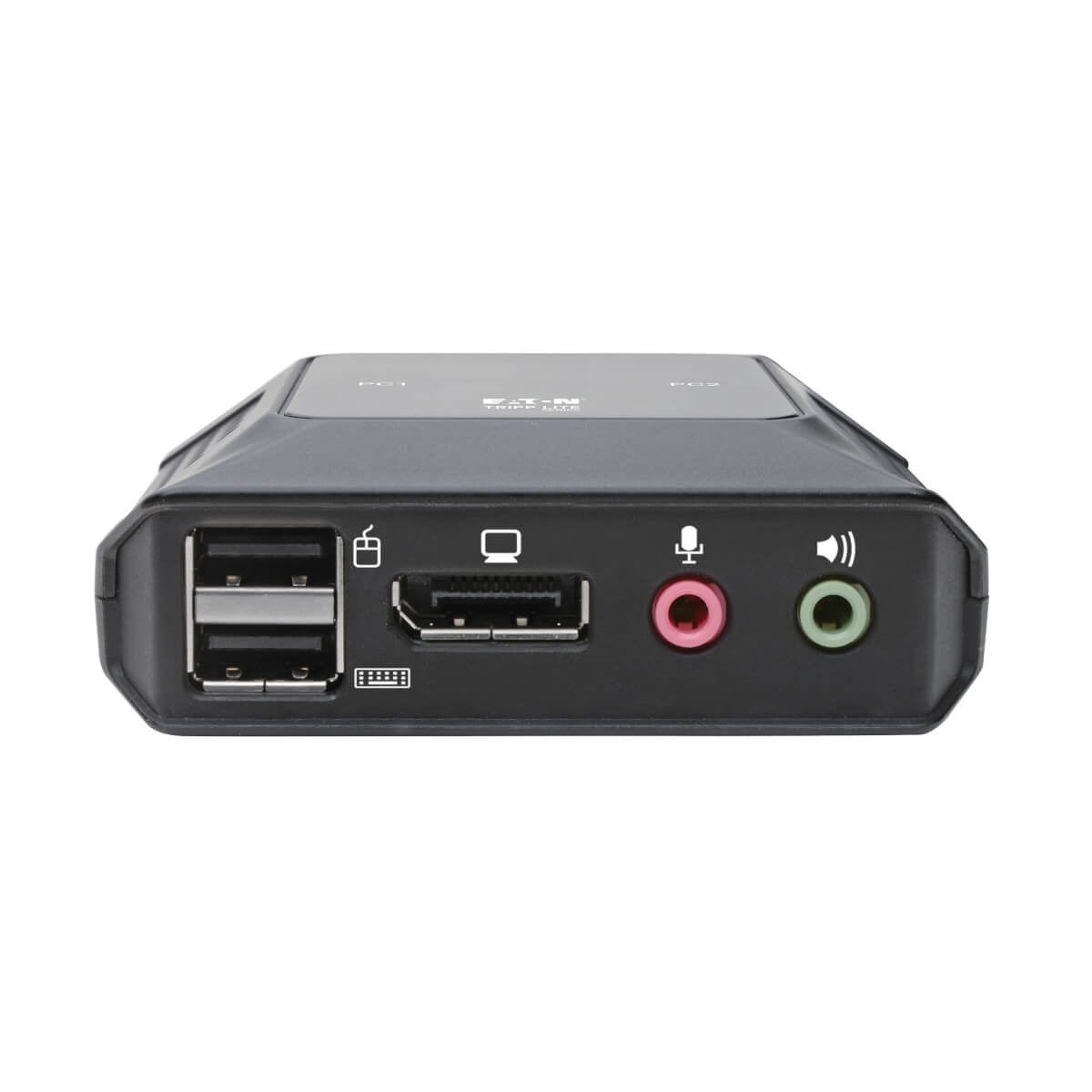 Tripp Lite B032-DPUA2 Tastatur/Video/Maus (KVM)-Switch Schwarz