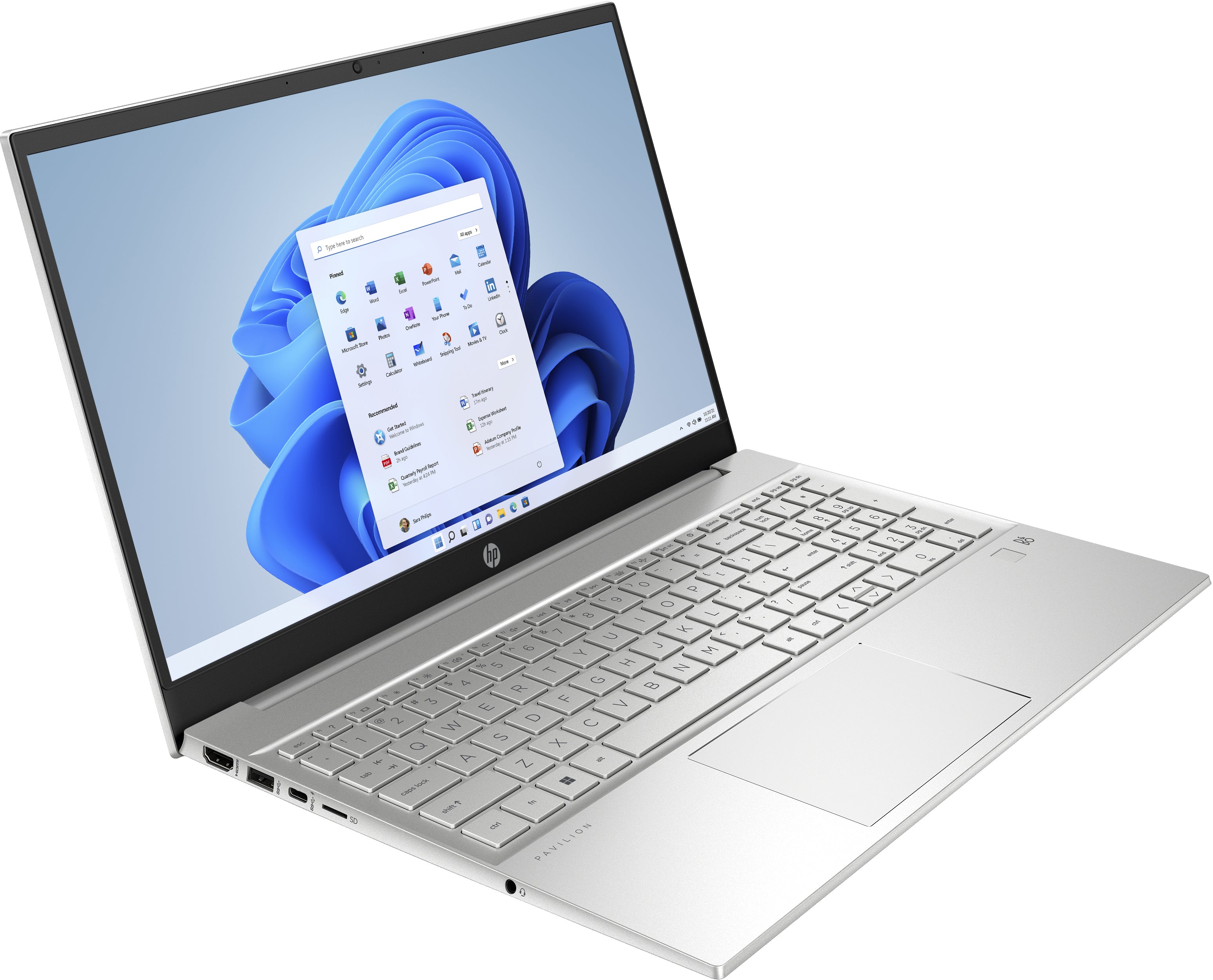 HP Pavilion 15 i5-1235U 16GB 512GB W11H QWERTY US 6E1R7EA#ABH