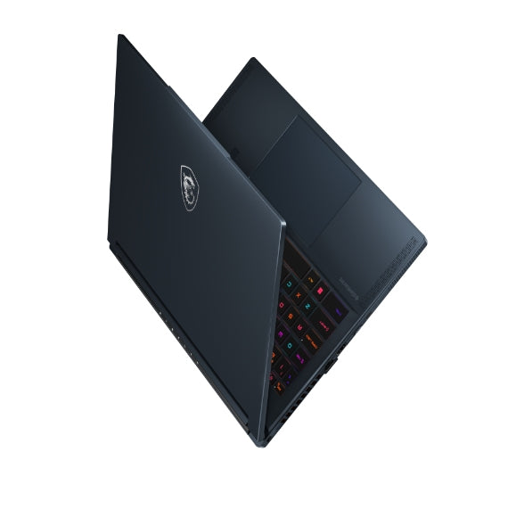MSI Stealth 16 AI Studio A1VFG-039 Intel Core Ultra 7 155H Laptop 40,6 cm (16") Quad HD+ 32 GB DDR5-SDRAM 1 TB SSD NVIDIA GeForce RTX 4060 Wi-Fi 7 (802.11be) Windows 11 Home Blau