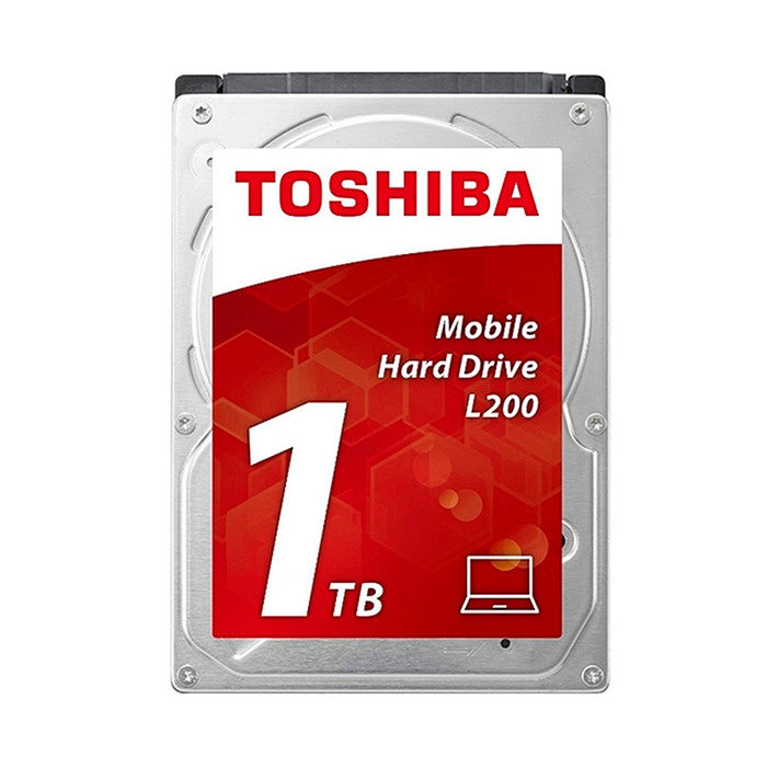 Toshiba L200 interne harde schijf 1 TB 5400 RPM 128 MB 2.5" SATA III