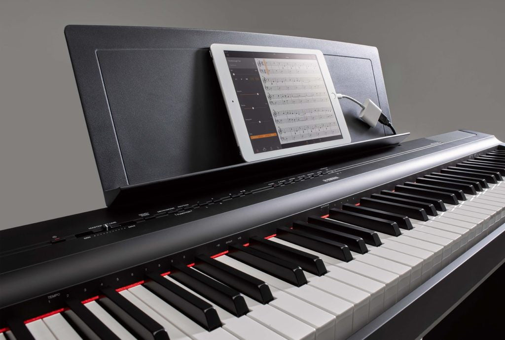 YAMAHA Digital-Piano P-125 (White) P-125WH