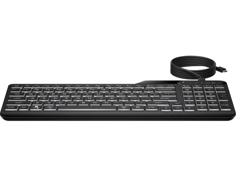 HP 405 Tastatur mit Hintergrundbeleuchtung für mehrere Geräte