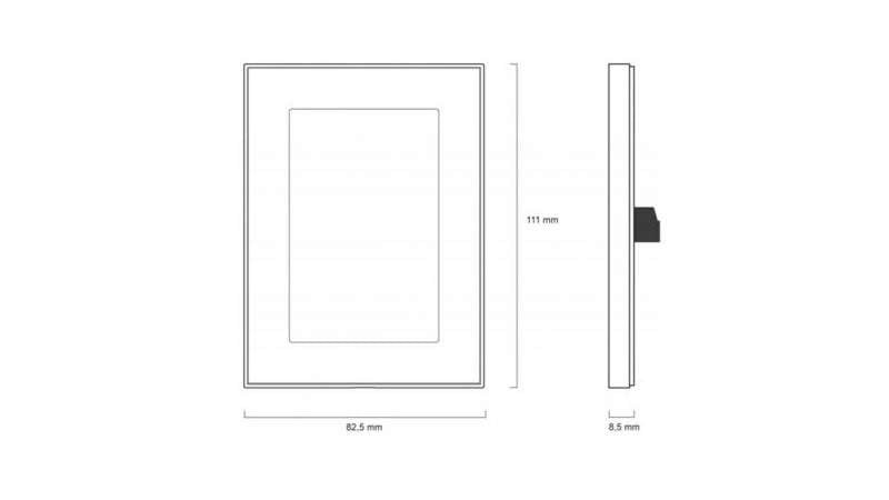 Lunatone Touchpanel wit ral 9010 24035465