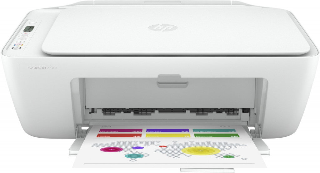 HP DeskJet 2710e Wireless All-in-One Farbe Drucker, Instant Ink; Kopierer, Scanner