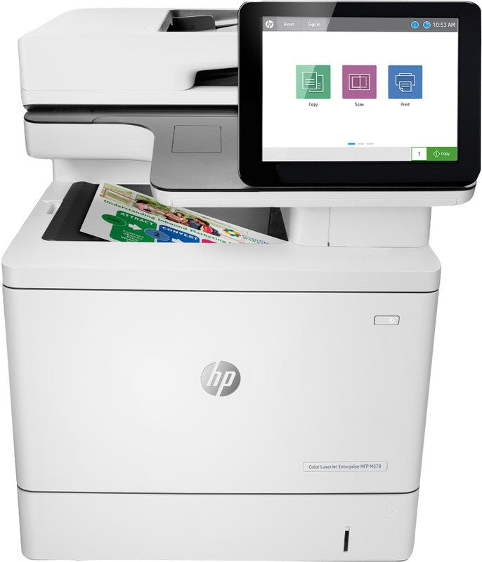 HP Colors Laserjet Enterprise MFP M578DN Printer 7ZU85A#B19